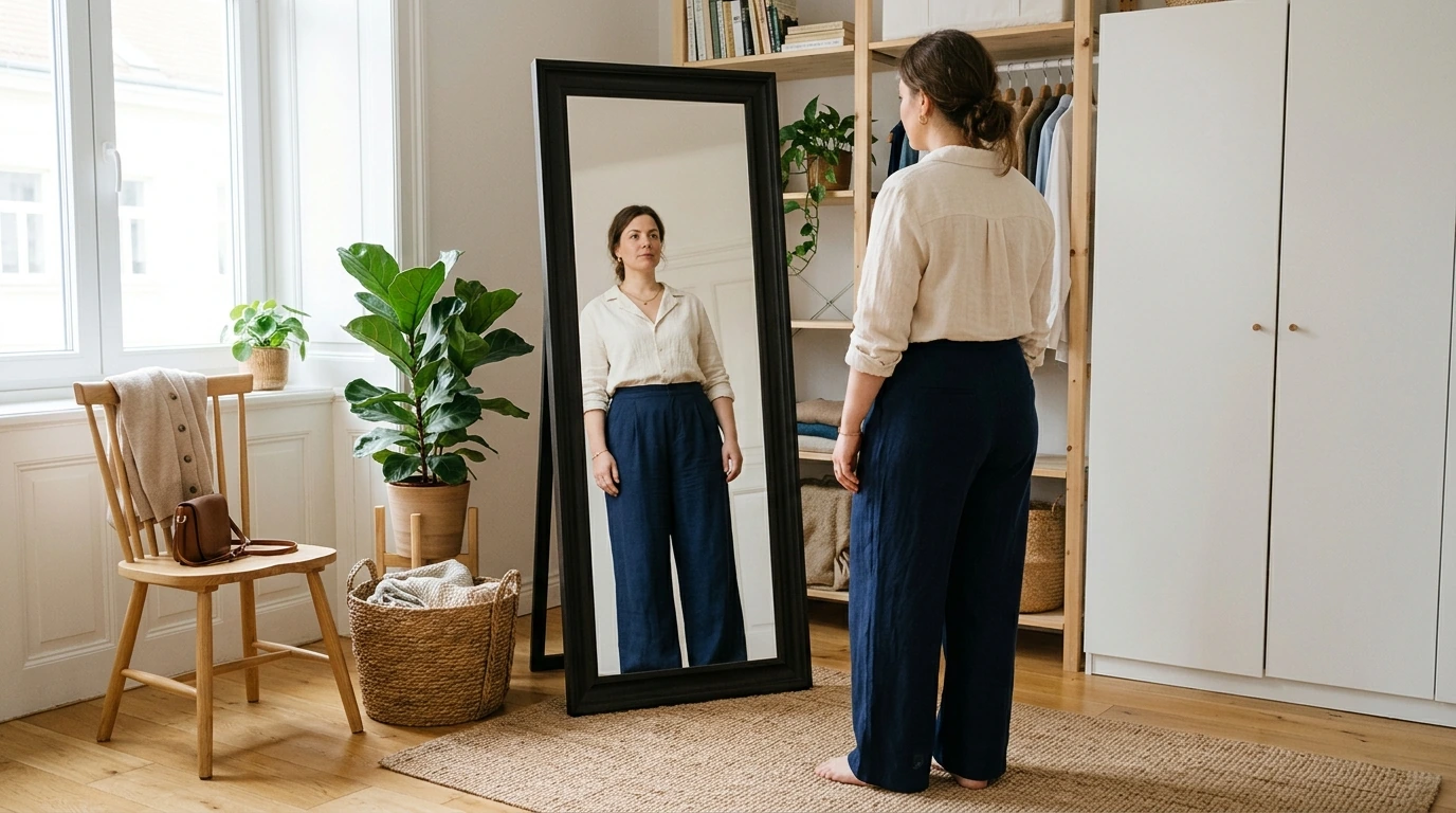 How to Look Slim With a Pear-Shaped Body