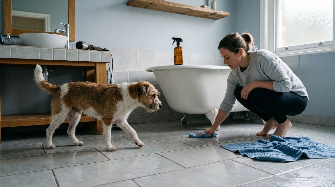Bathroom Hazards for Pets: 7 Risks to Watch For