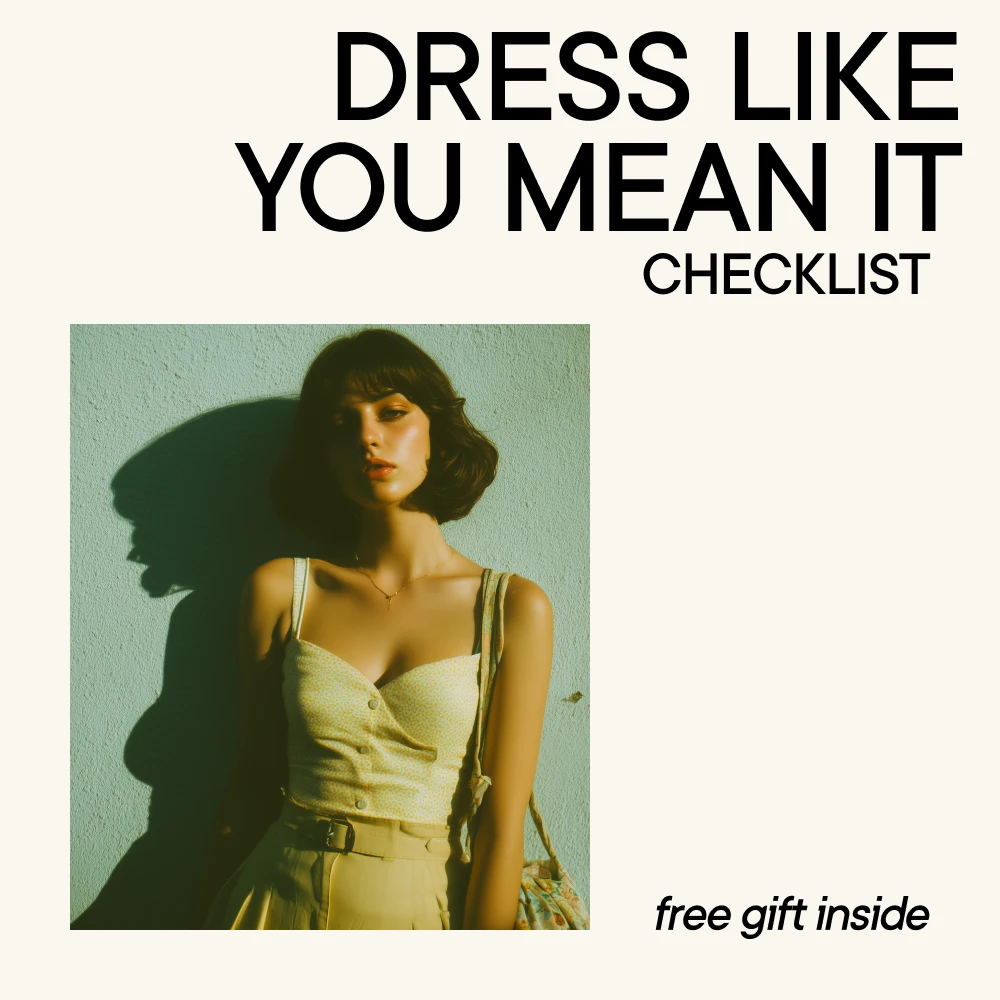 Dress Like You Mean It: An Everyday Outfit Reset